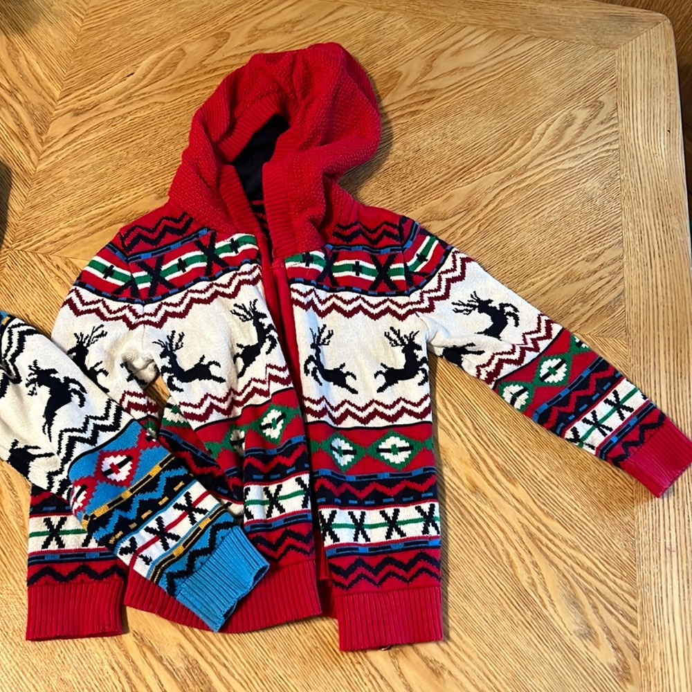 Pair of Sophie & Sam Christmas Sweaters